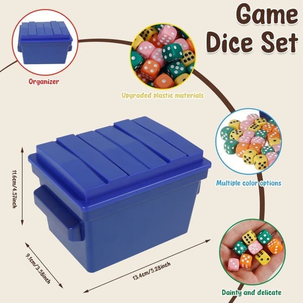 Dumpster Dice 80 st snabba soptärningar interaktivt schackbräde partyspel Presentförpackning Spännande soptunnetärningar för barnkalas