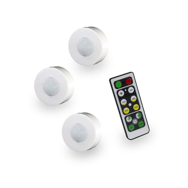 st LED Wireless Lights with Remote Control for Cabinets, Display Cases, Wardrobes White light