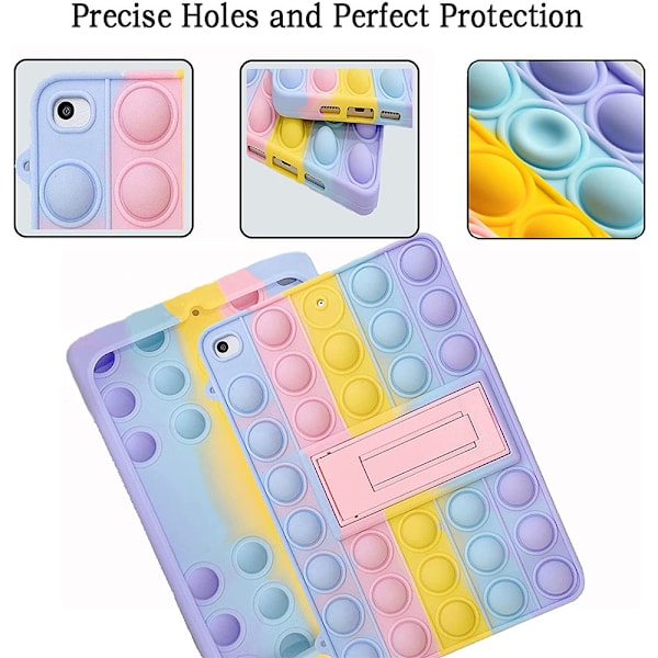 Decompression Bubble Design 2019/2020 iPad 10.2 tum Fodral Stötsäkert Allroundskydd, med Halsrem