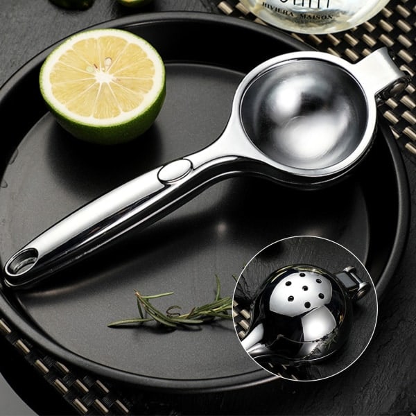 [NT] Sinklegering Manuell Juicer Multifunksjonell Sitruspresse Sitronklemme Lemon Gaveeske