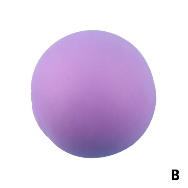 1/4 st Squish Sensory Stress Reliever Ball Leksaker autisms Squeezes Purple 6cm