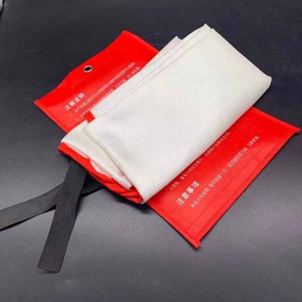Brandsäkerhetsfilt för hemmet, stort brandsläckningsskydd i glasfiber 2.0m×2.0m one-size