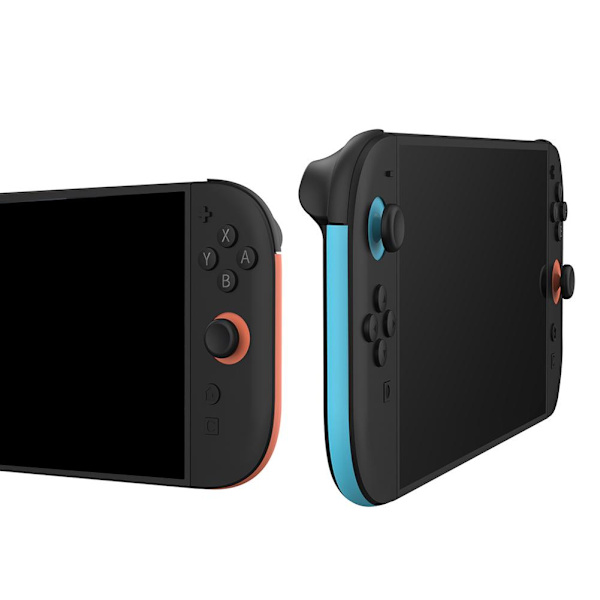 Dekorativt skal för Switch 2, utbytbara dekorativa remsor med verktyg✨y+ Left blue right red 1set