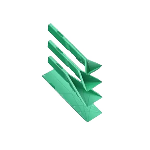 POLYGONS FLAT 3-i-1 MÄTSKEDAR Olika Storlekar Sked Multifunktionell^ Green S