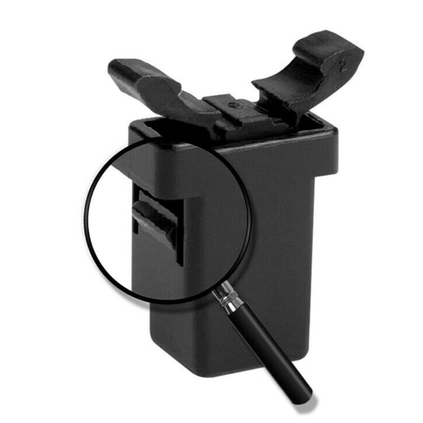 Ersättningslåsknapp för soptunna Kompatibel Touch Lid Bin Clip Latch black one-size