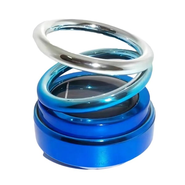 Solbil Luftfräschare Bil Aromaterapi 360 Graders Rotation Fra gradient blue 1pcs