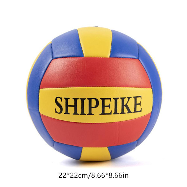 Molten Storlek 5 Volleyboll Mjuk Spel Tävling Sommar Beachvolleyboll L4Q1 Pump+Gas needle+Net bag 1 set