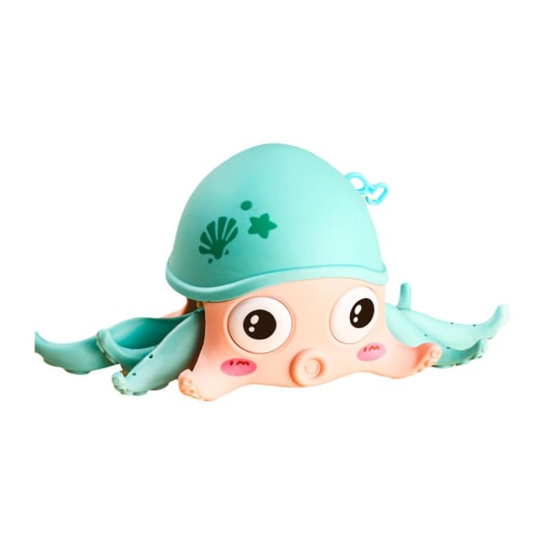 Waterway Amfibie Octopus BabyClockwork-Bad Toy Cute Beach Wa blue one-size