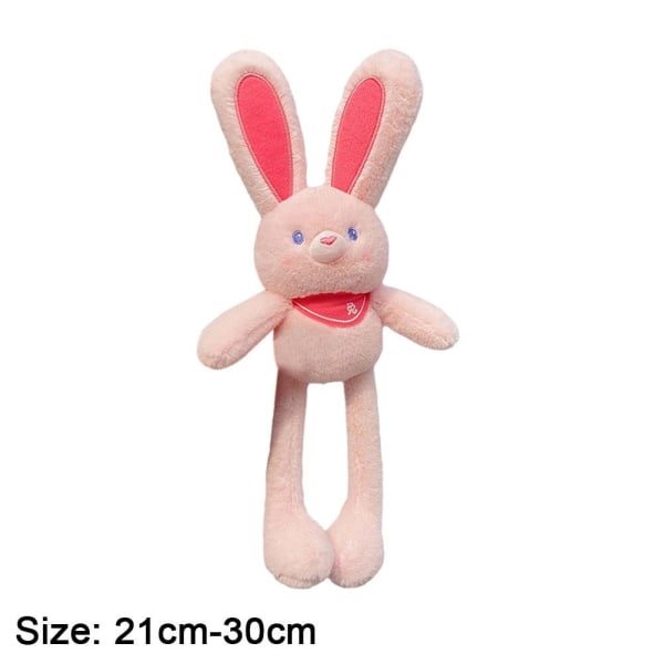 Bunny Toy Cute Pull the Legs Rabbit Nyckelring Dagispresent G purple one-size