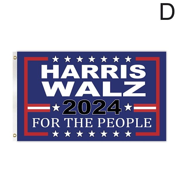 Harris Walz-Yardskylt, Kamala Harris Tim Walz 2024 Skyltar, Harris D 1pcs