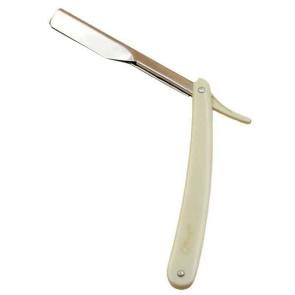 Barberblad Rakhyvel Manuell Kolstål Vikbar Bekväm Rakverktyg Svart Frisörsalong X8F9 green One size