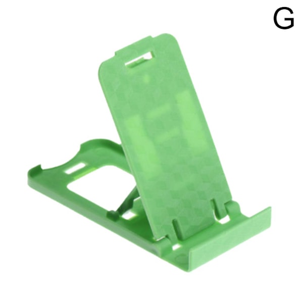 Magnetisk Ultra Tunn Vikbar Mobiltelefonhållare Fäste Metall A green one-size
