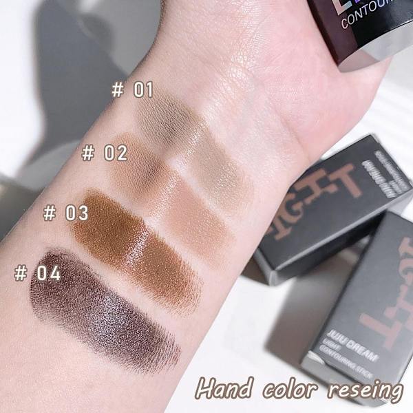 Juju Dream Highlighter Contour Stick Långvarig Naturlig 6.8g Smink Bronzer Contour Puder P0k8 01# 6.8g