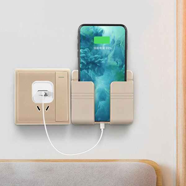 Mobiltelefonhållare Stativ För iPhone Väggfäste Hållare Självhäftande Stativ W0A ST golden One-size