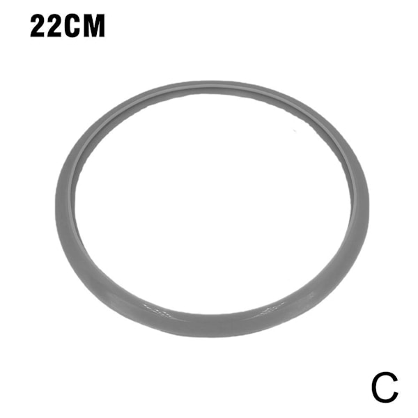 18/20/22/24/26cm Silikonersättningstryckkoktätning Funit 22cm One-size