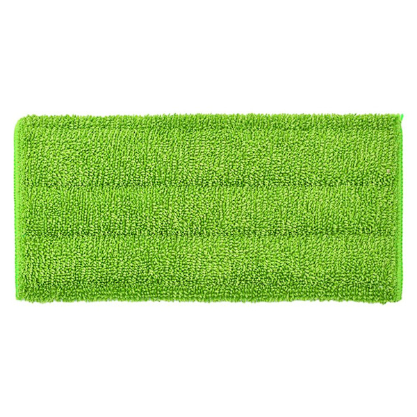 Återanvändbara moppdynor i mikrofiber, tvättbara, gröna, platta tygtillbehör, mopphuvudduk K9o7