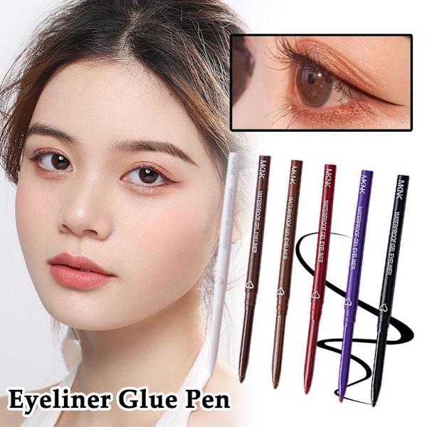 1 st Eyeliner Gel Eyeliner - Eyeliner Pen - .US 04 # berry color 0.3g
