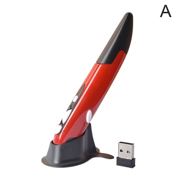 1st fickmuspenna USB trådlös optisk digital penna High M0 Qu red 2.4G