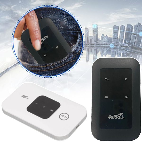 Bärbar 4G LTE Wifi Router för Höghastighetsbredband onthego EU гη ыρ *✨ B6Y Y9T1 white EU