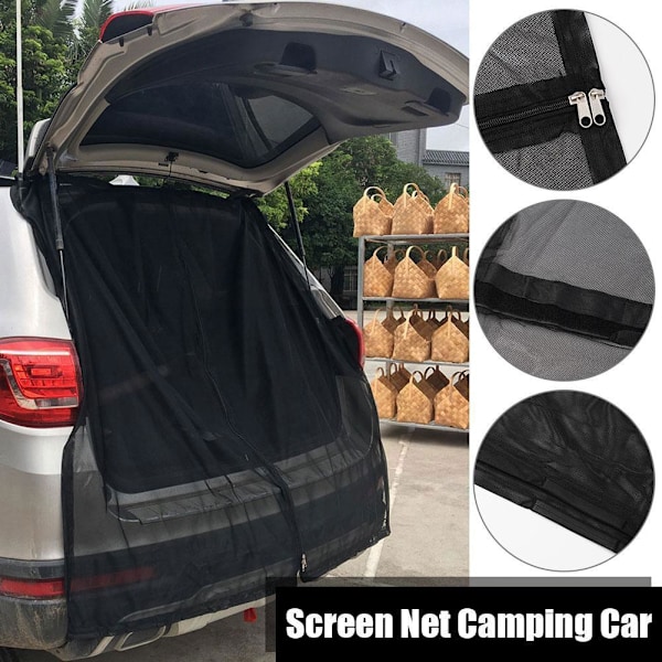 SKJUTDÖRRSMAGNETISK MYGGNÄT FLY SCREEN CAMPER SCREEN NET A 1pcs