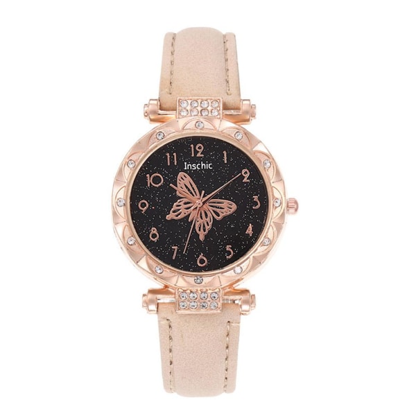 Fashionabla och minimalistiska watch Butterfly Digital watch Pink One size