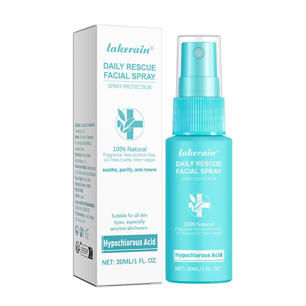 Hypoklorsyra Spray Ansikte, Daglig Res-cue Ansikts 30ml AU 2025 Spray W7E9
