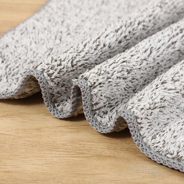 10st/20st Bambu Kolfiber Diskhandduk Hushållsrengöring greyA 10pcs