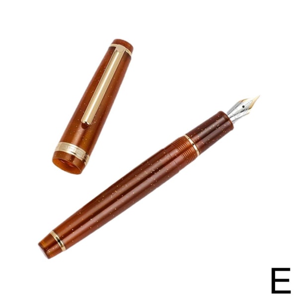 Jinhao 82 Akryl Transparent Reservoarpenna Fin Spets 0,5 mm Ink Wr coffe 0.5mm