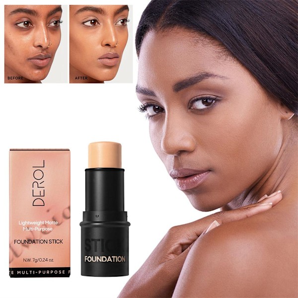 2-i-1 Concealer och Foundation Magic Stick, Concealer Stick O4O2 L0B2 05# 7g