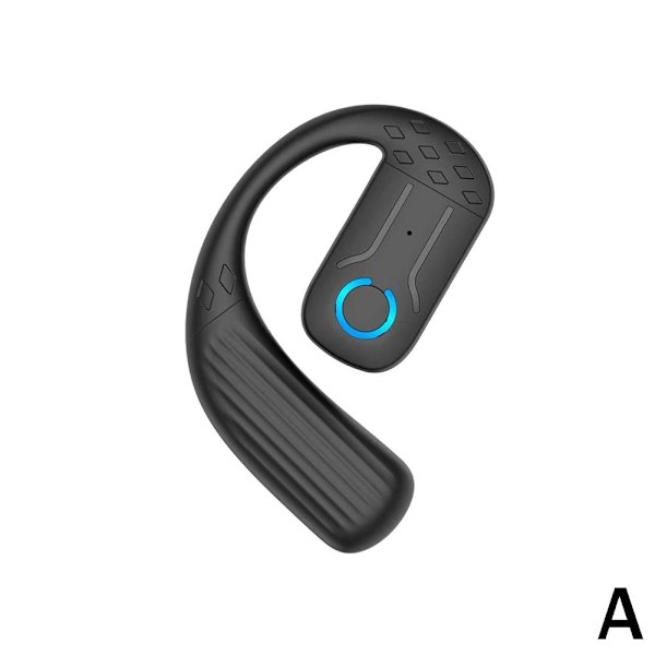 Inga In-Ear Hörlurar, Hängande Öra Bluetooth Headset Enkelt Öra B Blackj 1 pcs