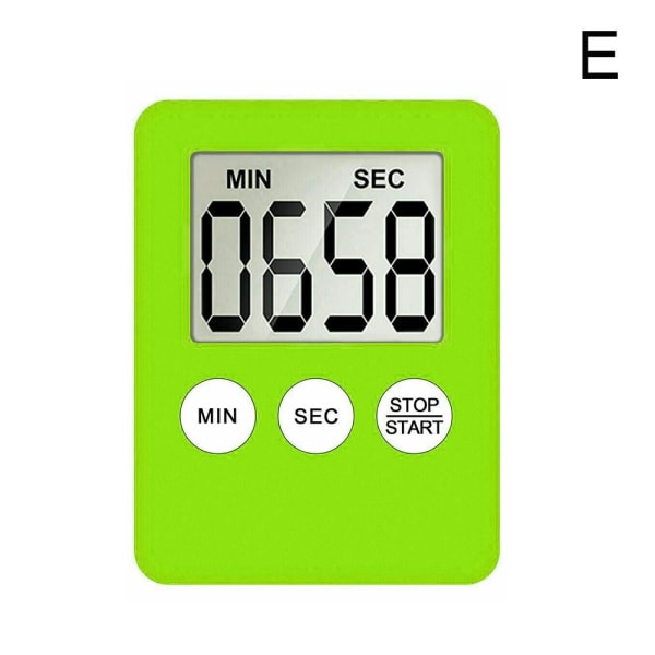 Elektronisk timer Kök Countdown Klocka Stoppur US Alarm Smal pink 1pcs