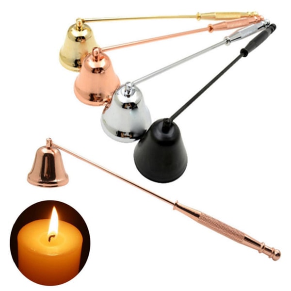 Candle Snuffer Snuffer Put Off flamme Verktyg Ljus Wick Bells Can Multi-color One-size