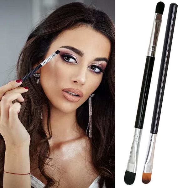 1x Ögonbrynsborste Färgning Ögonskugga Pro Vinklad Kosmetisk Ögonbrynsborste AU `AU. single eye shadow 1pcs
