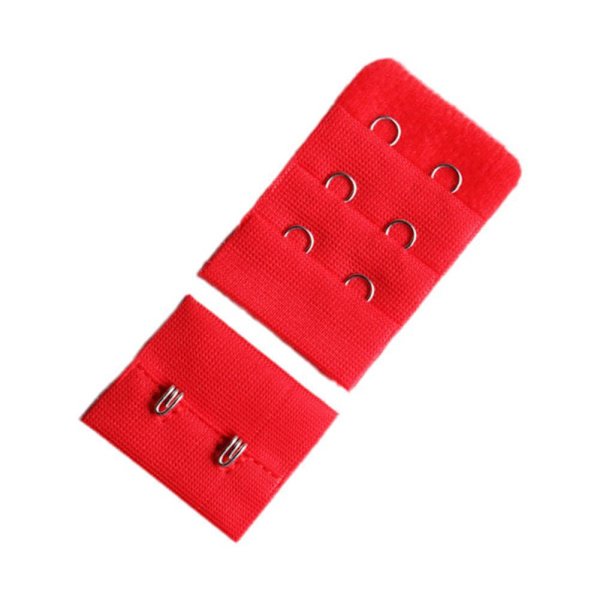 BH-förlängare för kvinnor, mjuk, bekväm, stretchig BH-förlängningsrem, 2 hakar 3 O3Y9 White One size