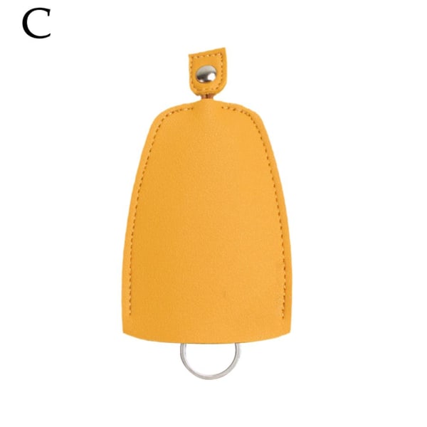 NYHET Case i läder Plånbokshållare & Cover - Snygg Yellow Solid color