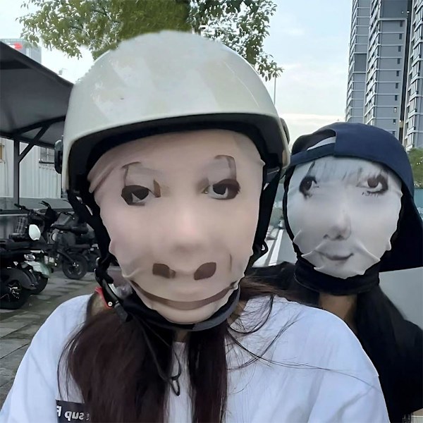 Rolig 3D Balaclava Mask Sömlös Design Parodi Ansiktstryck Mask Passar Alla Sidor Cosplay Huvudbonad Pullover Drake Emoji Balaclava 005 1pc