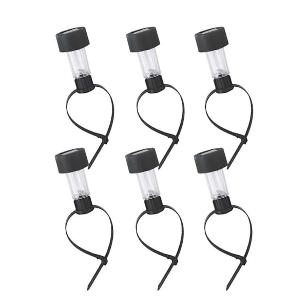 Solcellsbelysning för pool LED-lampa Simbassänger Utomhus Staket Dekorativ Solar LED Pool LightB 6pc