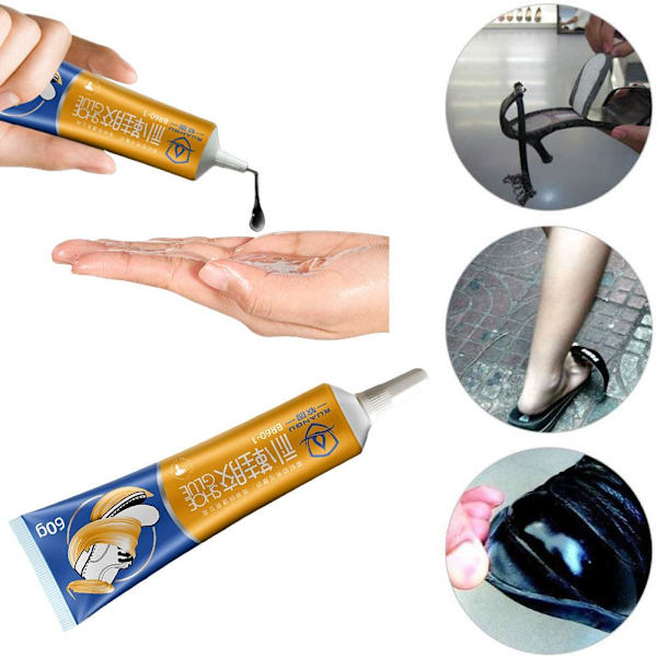 Kontaktlim Lim Gummiläder Tyger Reparation Sko Lappa Klack20HOT