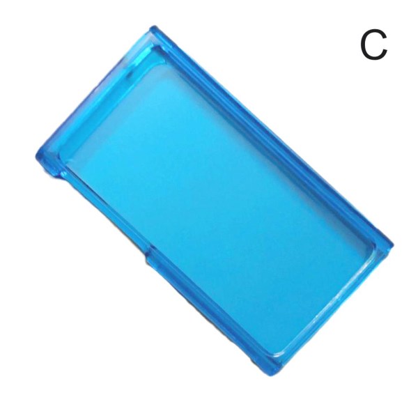 Klart glansigt TPU- case för Apple iPod Nano 7th Generation Cov Translucent blue one-size
