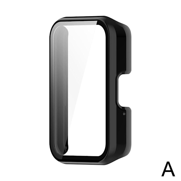 För Samsung Galaxy Fit 3 Full Coverage Härdat Glas Fodral Skärmskydd HOTS Sliver Frosted