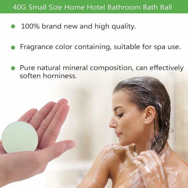 Färgglad Badbomb Boll Hem Hotell Badrum Aromaterapi Z6B6 Rengöringsboll USS