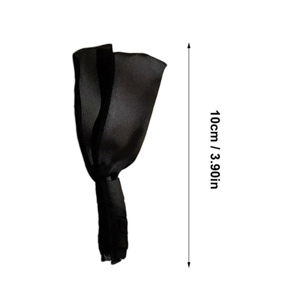 Elegant och utsökt kaninöron bananklämma söt koreansk high-end lätt huvudbonad stil B3f3 Black One size
