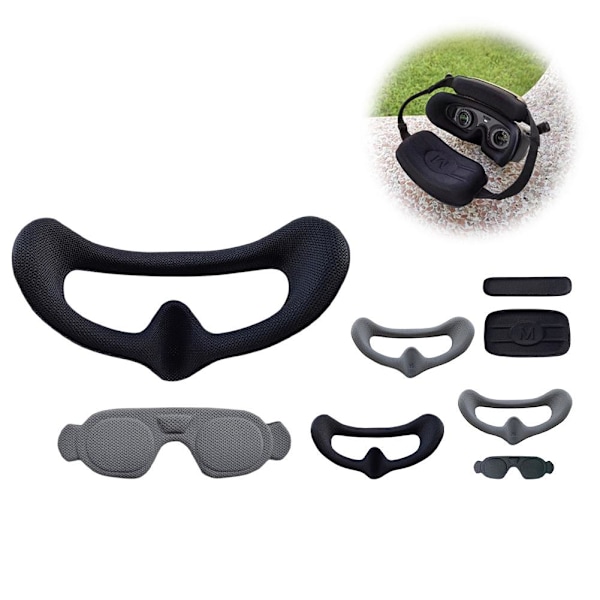 Flygglasögon och Masker För D JI AVATA2 GOGGLES 3^ F4Z9 Q1D5 Black suit For DJI AVATA2 GOGGLES 3