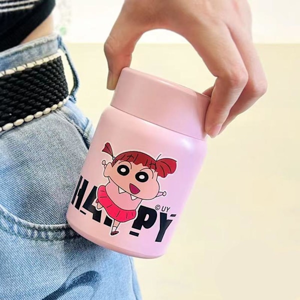 Crayon Shin-chan Bärbar Termosmugg i Rostfritt Stål green 200ml