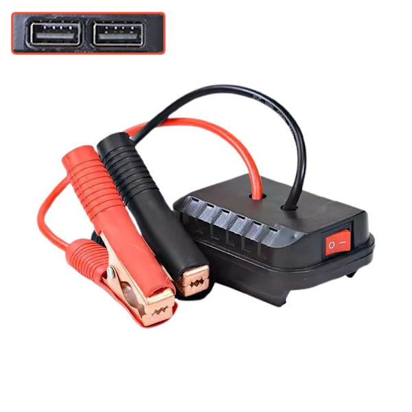för Dayi A3 Converter Laddare Elektrisk Nödstartare Utan Batterier Q5 2 USB One size