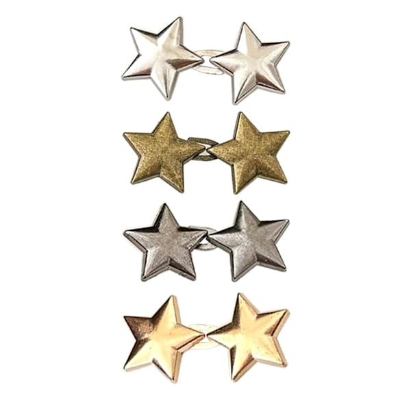 1 par multifunktionella Little Star midjespännen: Inga stansningar & Anti-Exp G4R6 Black onesize