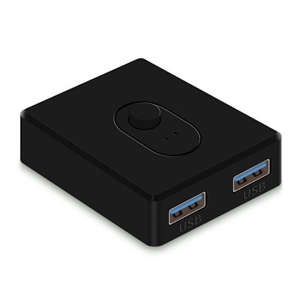 KVM Switch HDMI 2 Port Box, USB Selector för 2 datorer Dela K usb2.0 one-size