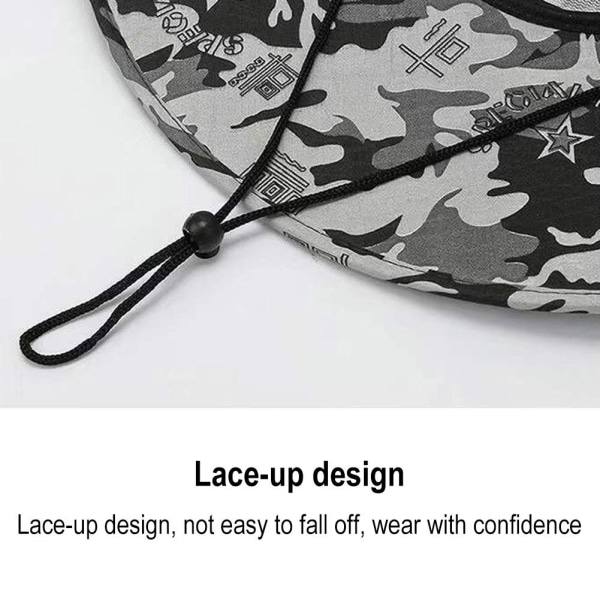 Anti-UV Work Hat Heat Front Cover Face Army Hat Full Face Hat Hej A 1size