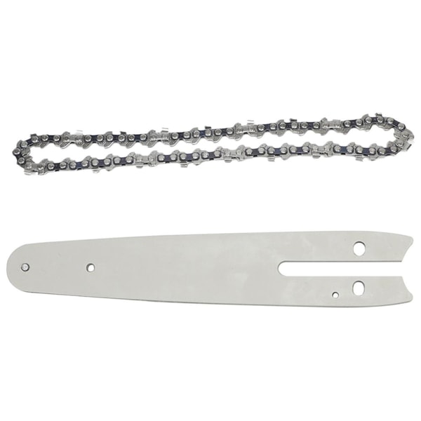 4/6" Kedjesåg Kedje & Styrplatta för Mini sladdlös Motorsåg Elec chain 6inch