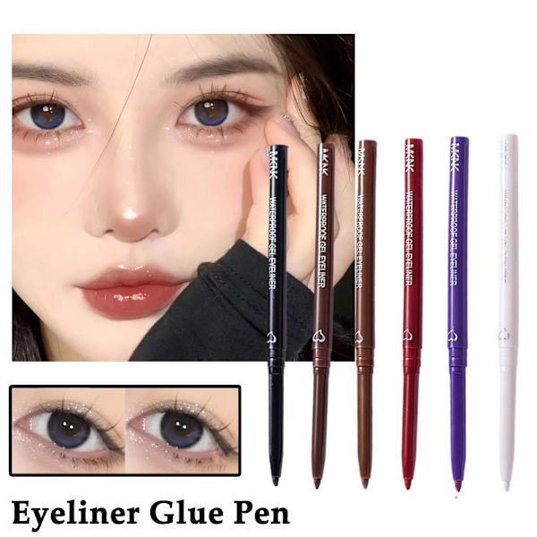 1 st Eyeliner Gel Eyeliner - Eyeliner Pen - .US 04 # berry color 0.3g